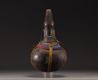 Gourd, beaded calabash