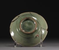 China - Celadon rimmed plate, Song period.