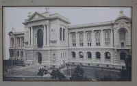 A set of photographs from the Monaco Oceanographic Museum, including one of Albert I of Monaco, the learned prince navigator, and his various expeditions.