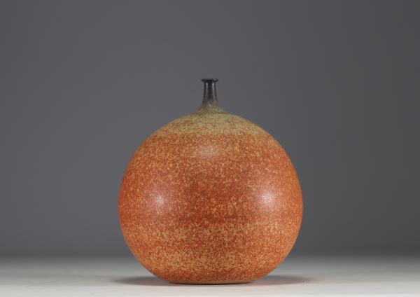 Camillo - Glazed ceramic vase, circa 1970, signed on the underside.