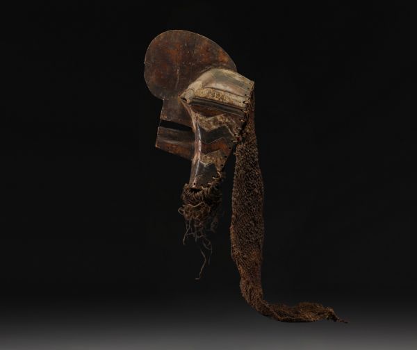 Kifwebe (Songye) dance mask Wood, natural pigments, DRC 20th century