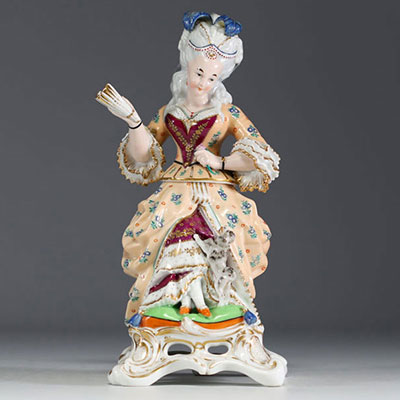 Polychrome porcelain 