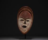 Gabon - Vouvi mask in carved wood, Michel Boulanger collection Liège