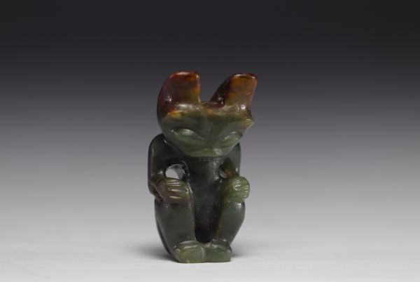 China - jade pendant, probably Hongshan culture.