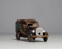 TIPPCO Germany - WH-914 Red Cross medical vehicle in lithographed sheet metal, circa 1940.