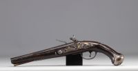 France - Flintlock pistol, 18th century.