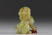 China - Lion of Fô, jade sculpture.