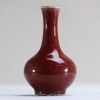 China - Small oxblood vase.