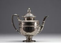 Jean-Baptiste Claude ODIOT à PARIS - Solid silver coffee service.