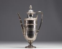 Jean-Baptiste Claude ODIOT à PARIS - Solid silver coffee service.