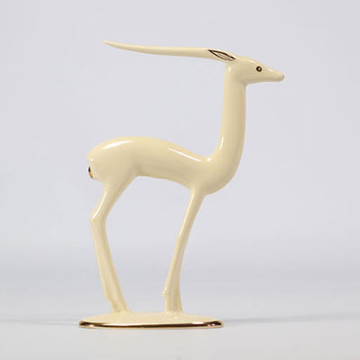 VILLEROY & BOCH Septfontaines, white earthenware gazelle