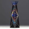 Murano - “Kaleidoscope” glass vase.