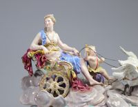 Meissen, large porcelain group depicting 