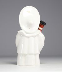 Pierrot publicitaire en porcelaine d'après Jean Adrien MERCIER pour Cointreau Liqueur à Angers.