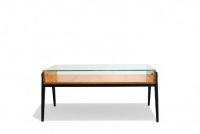 Alfred HENDRICKX (1931-2019) for Belform - Small veneer and glass coffee table, circa 1956.