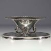 Wolfers - Large solid silver middle table bowl, goldsmith's hallmark.