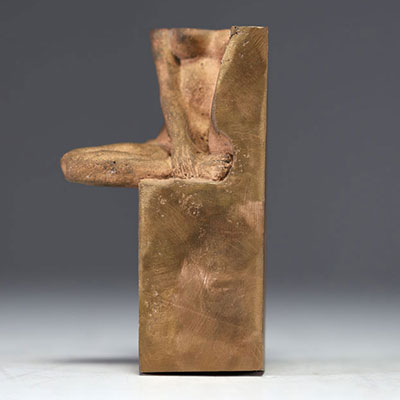 Félix ROULIN (1931-2003) ‘Corps de femme’ Contemporary sculpture in bronze, unsigned.