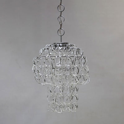 Angelo MANGIAROTTI (1921-2012) ‘Giogali’ chandelier for Vitosi in Murano glass, circa 1967.