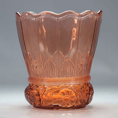 Val Saint Lambert RARE Art Deco vase 