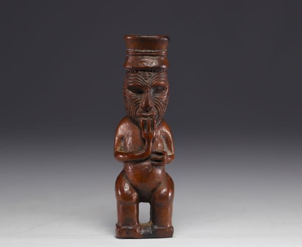 New Zealand - Maori wooden carved 