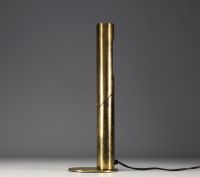 Jonas HIDLE (1912-2001) for Høvik Lys, Norway - Brass desk lamp, circa 1980.