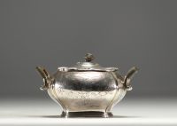 Solid silver coffee service, Dutch hallmark 833.