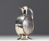 LUTZ & WEISS - Sterling silver jug, hallmarked moon and crown, 835 and Lutz & Weiss coat of arms.