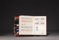 Set of 26 albums of world stamps, China, Japan, Middle East, Europe, etc. (Lot 3)