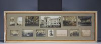 A set of photographs from the Monaco Oceanographic Museum, including one of Albert I of Monaco, the learned prince navigator, and his various expeditions.