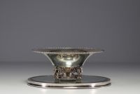 Wolfers - Large solid silver middle table bowl, goldsmith's hallmark.