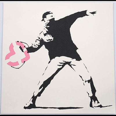 BANKSY (born in 1974) after '' Launcher de buée 