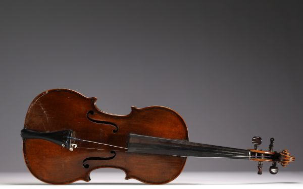 Didier Nicolas L' Ainé (1757-1833) Violon entier marqué au fer 