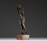 Jan STURSA (1880-1925) ‘Gift of Heaven and Earth’ Sculpture in bronze with shaded patina, unsigned.